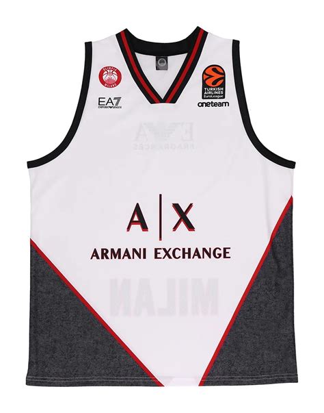 Olimpia Milano 2020-2021 Euroleague Away Jersey