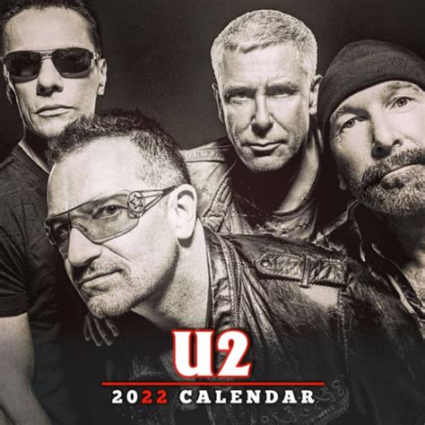 Buy Rock band U2 Calendar 2022: Rock band, music poster Calendar 2022 I ...