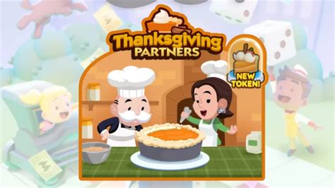 Monopoly Go Thanksgiving Partners Event All Rewards Listed