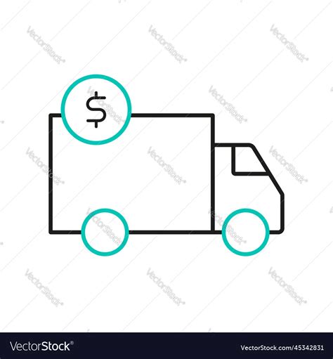 Delivery symbol Royalty Free Vector Image - VectorStock