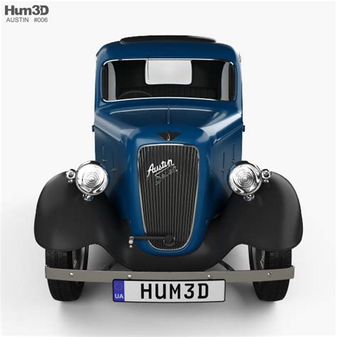 Austin 7 Ruby 1934 3D model - Vehicles on Hum3D