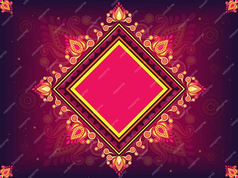 Premium Vector | Diwali festival background template design, diwali ...