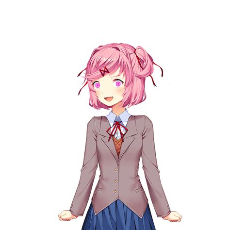 Natsuki is very happy to see you. : r/DDLC