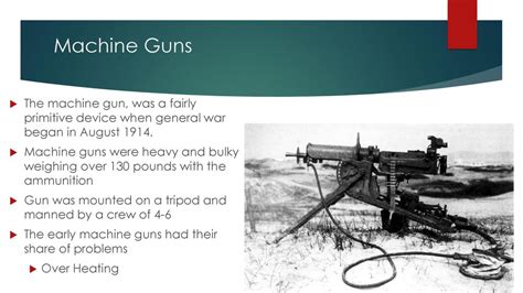 Trench Warfare and Weapons - ppt download