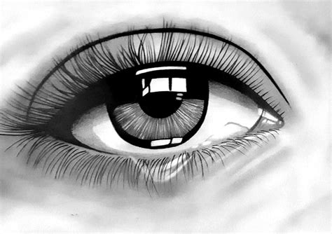 Pencil Drawings Of Crying Eyes