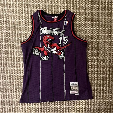 Vince Carter Raptors Jersey Size Kids XL Mitchell... - Depop