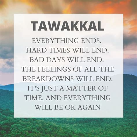 Tawakkal Quotes