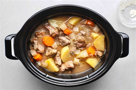 Traditional Slow Cooker Irish Lamb Stew Recipe