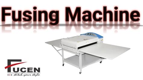 Fusing Machine | fusing machine for garments | fusing machine working ...