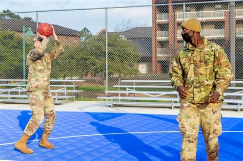 DVIDS - Images - Team Pope Opens New Basketball Courts with Ribbon ...