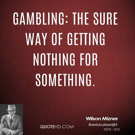 Gambling Quotes