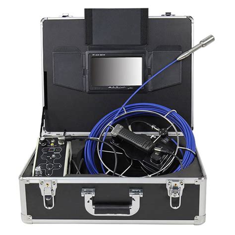 Drain Pipe Inspection CCTV Camera System with DVR Video Recording