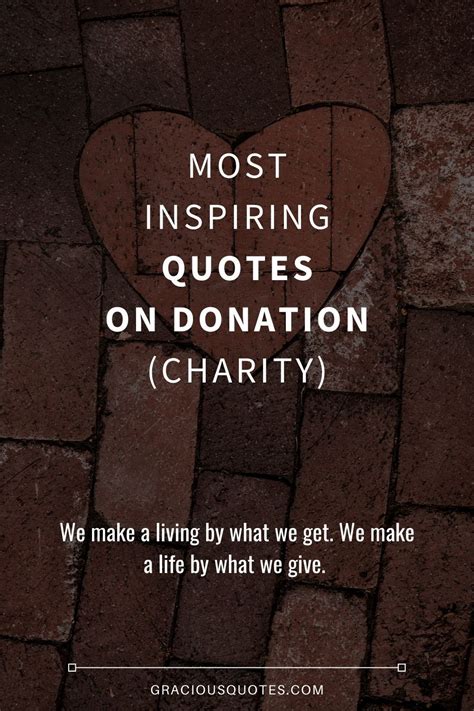 70 Most Inspiring Quotes on Donation (CHARITY)