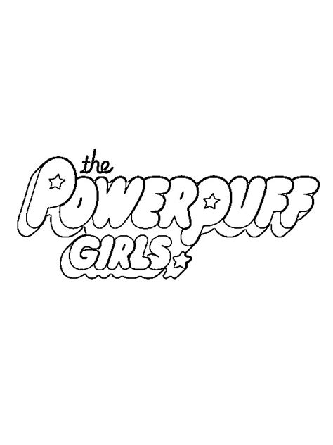 Logo Powerpuff Girls Coloring Page Funny Coloring Pages | The Best Porn ...