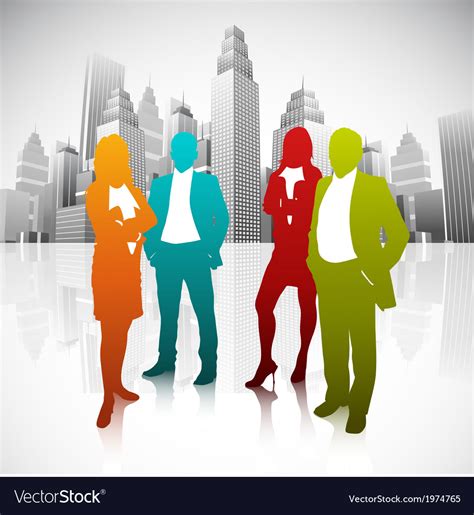 Business people Royalty Free Vector Image - VectorStock