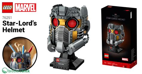 LEGO Marvel Guardians of the Galaxy - 76251 Star-Lord's Helmet - P2EON ...