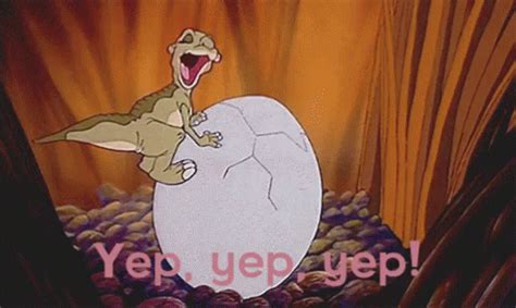 Land Before Time Dinosaur GIF - LandBeforeTime Dinosaur Egg - Discover & Share GIFs Ducky Land ...