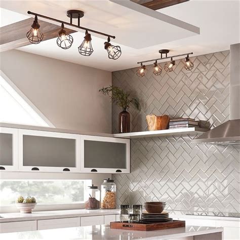 Kitchen Ceiling Track Lighting Ideas | Shelly Lighting