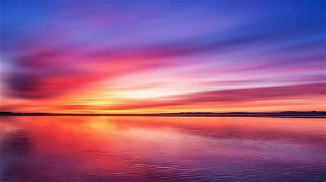 Sea, Sunset, Horizon, Landscape, Beautiful, Nature wallpaper | nature and landscape | Wallpaper ...