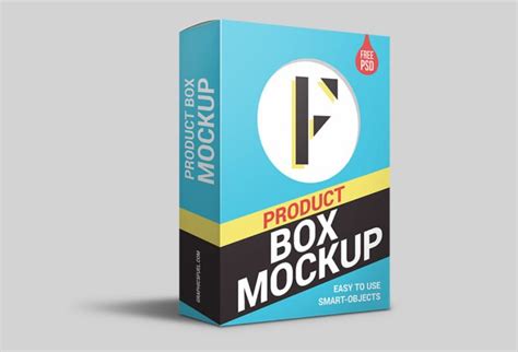 22+ Best Free Cereal Box Mockup PSD Template for Packaging