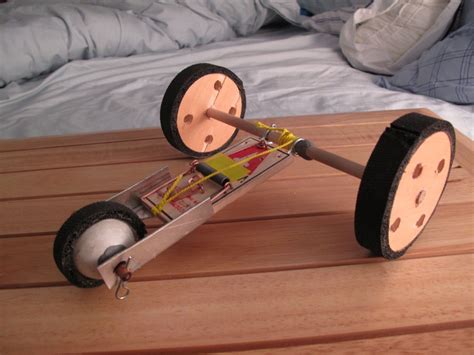 Week 4 – Mousetrap Racer (With images) | Mousetrap car, New project ideas, Cool things to make