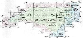 North Carolina Topographic Index Maps - NC State USGS Topo Quads :: 24k ...