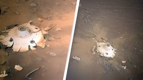 NASA’s Mars helicopter Ingenuity finds 'otherworldly' wreckage on ...