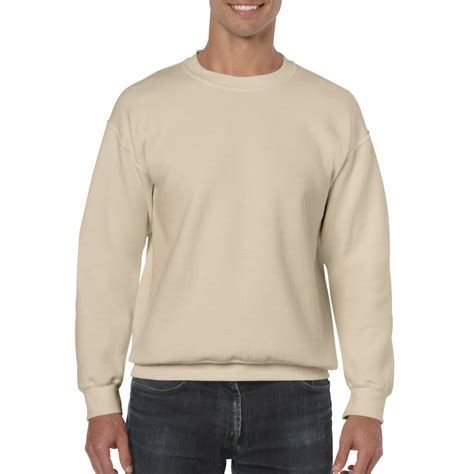 Gildan - Gildan Mens Heavy Blend Crewneck Sweatshirt, L, Sand, L, Sand - Walmart.com - Walmart.com