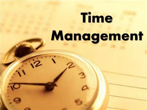 Free Time Management Ppt Templates - Free Power Point Template PPT Template