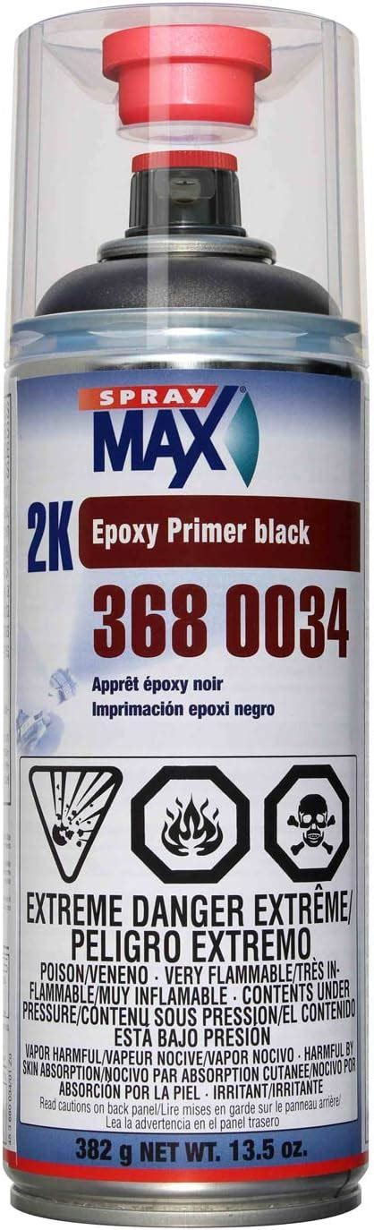 SprayMax 2K Activated EPOXY Primer Black 3680034, Paint, Body & Trim ...