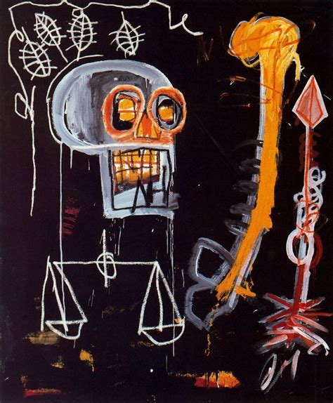 Jean-Michel Basquiat - Untitled—Black Skull (1982) : museum