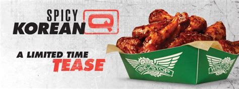 Spicy Korean Q Returns to Wingstop