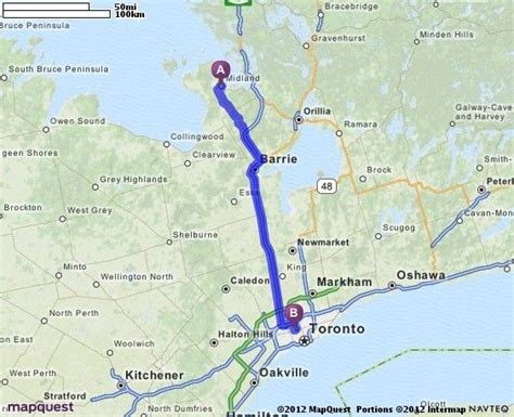 Midland, Toronto | Midland, Livingston, Driving directions