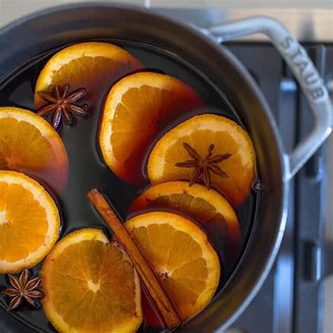 Non Alcoholic Mulled Wine | Julie Blanner