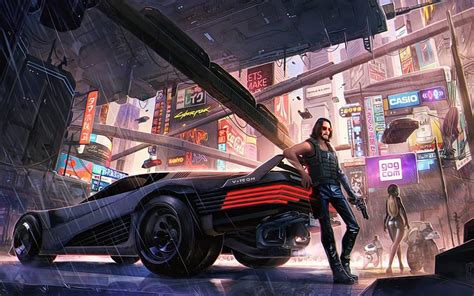 2560x1600 Resolution Keanu Reeves Cyberpunk 2077 Art 2560x1600 ...