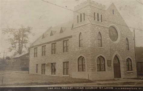 A Brief History of Oak Hill Presbyterian Church | OAK HILL PRESBYTERIAN CHURCH