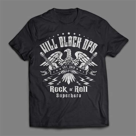 Design classic rock-style t-shirt | T-shirt contest