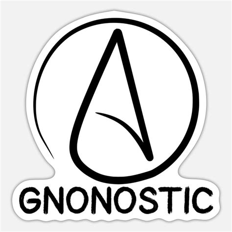 Agnostic-symbols Stickers | Unique Designs | Spreadshirt