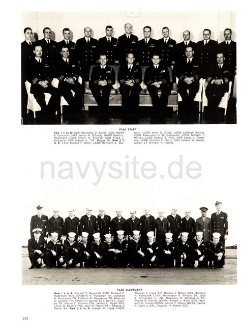 USS Saratoga (CVA 60) Mediterranean Cruise Book 1960-61 - SARATOGA's Crew