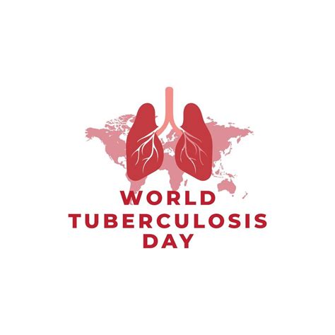 poster world tuberculosis day logo vector icon symbol illustration ...