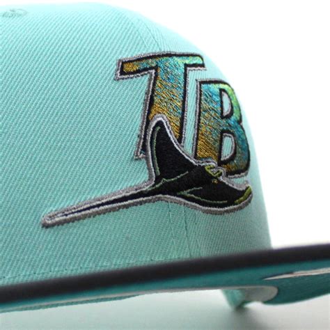 Tampa Bay Devil Rays TROPICANA FIELD New Era 59Fifty Fitted Hat (BLUE ...