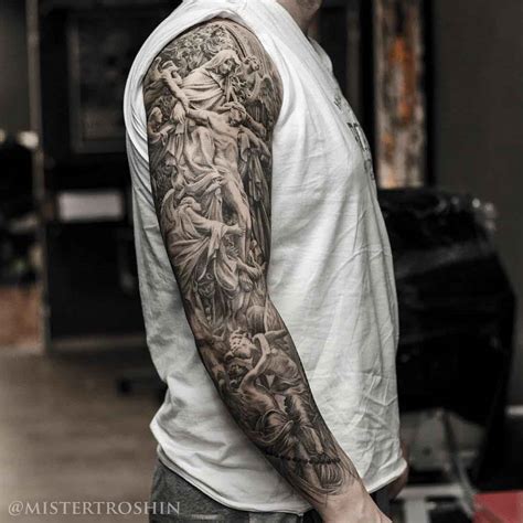 Religious Sleeve Tattoo - Best Tattoo Ideas Gallery