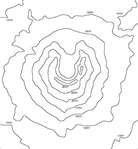 Topographic Cardboard | Volcano World | Oregon State University