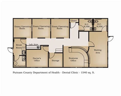 the floor plan for an office building