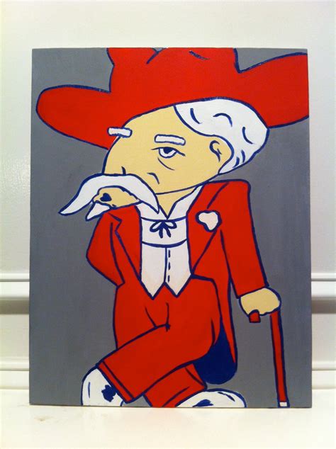 Ole Miss Mascot Colonel Reb by meredithscott7 on Etsy