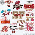 San Francisco 49ers Super Bowl LVIII SVG Logo Bundle | NFL Design Files | Trending SVG & Premium ...