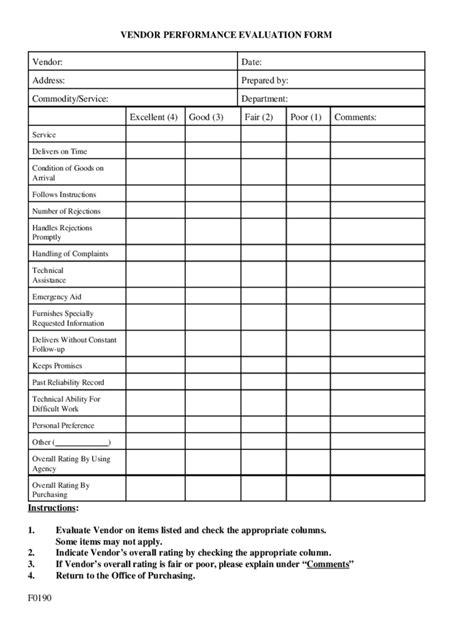 Supplier Evaluation Form - 2 Free Templates in PDF, Word, Excel Download