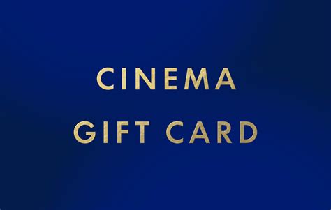 The Cinema Gift Card