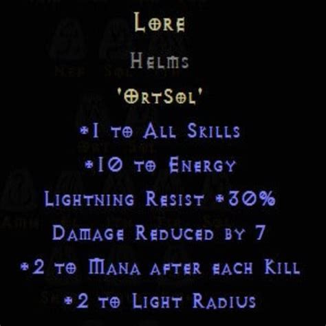 Buy D2R Lore Rune Pack | Diablo 2 Resurrected (D2R) Item Shop - D2RGEAR