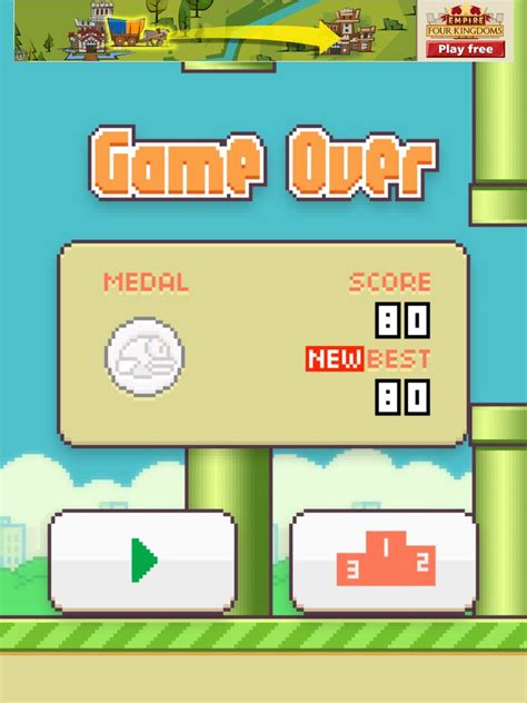 Flappy bird high score